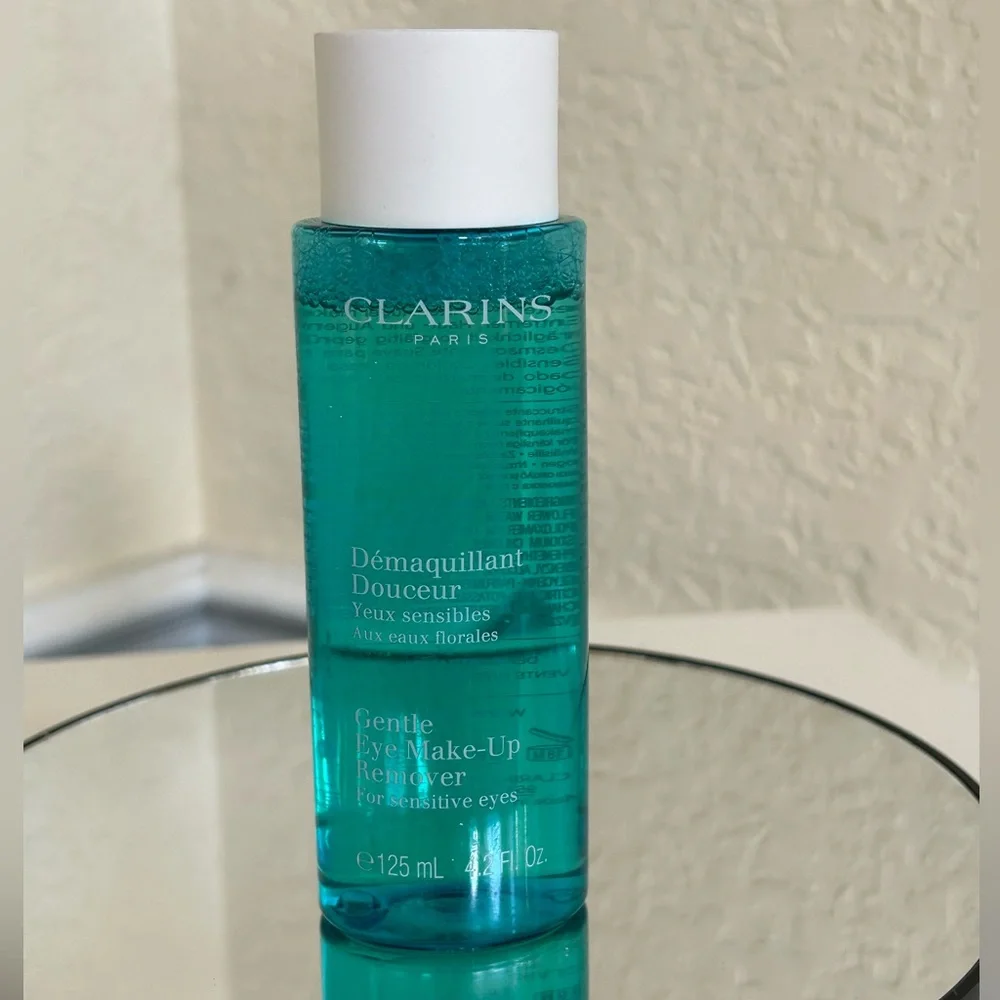 Clarins gentle eye makeup remover for sensitive eyes NEW
